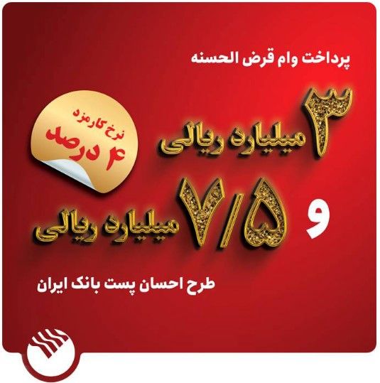 شرایط وام قرض الحسنه ۳۰۰ میلیون تومانی پست بانک
