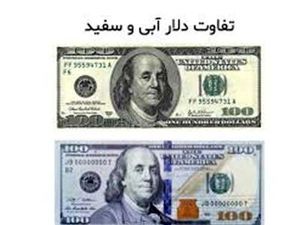 ارزش دلار آبی بیشتر است یا سفید؟