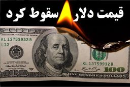 سقوط آزاد قیمت دلار امروز ۲۵ تیر1404/ کاهش قیمت دلار از ۴ هزارتومان عبور کرد